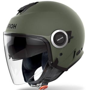 Casque moto ouvert Airoh HELYOS Couleur vert mat