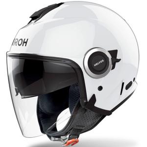 Casque moto ouvert Airoh HELYOS Couleur blanc brillant