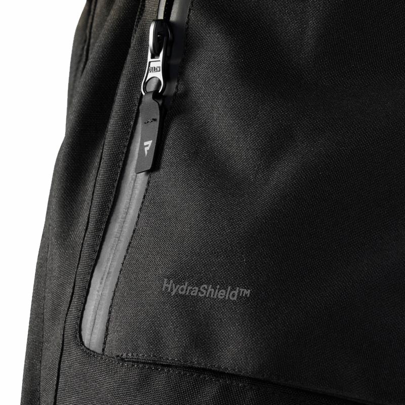 Blouson de moto Rebelhorn Hiker IV noir-gris foncé-rouge