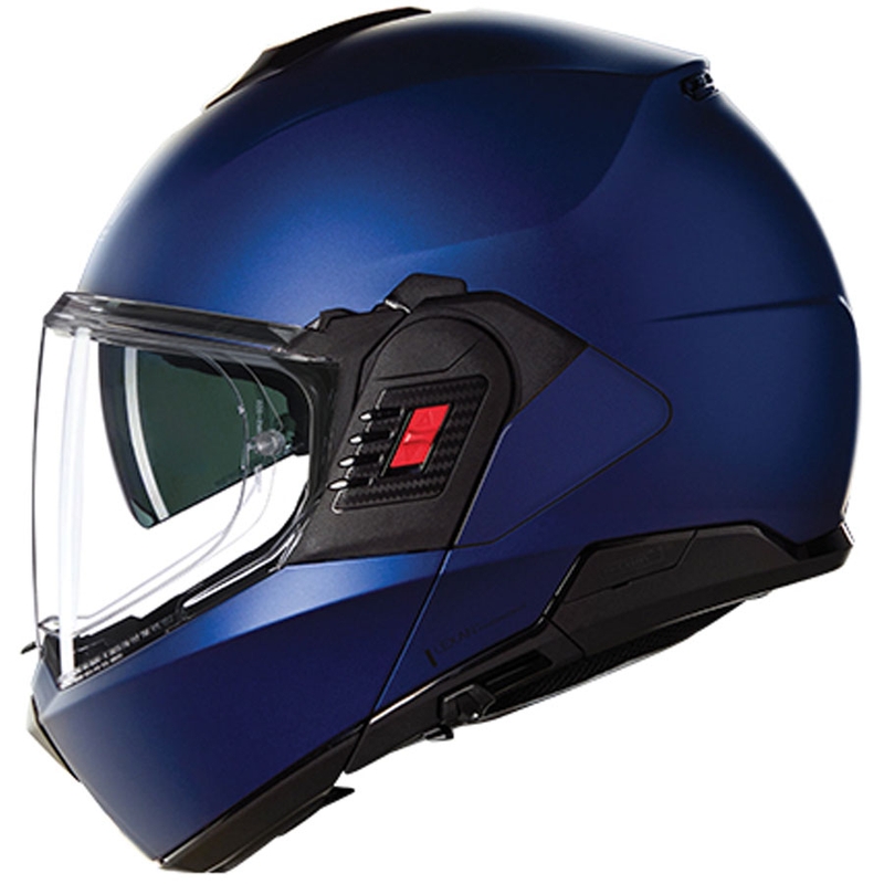 Casque de moto modulable Nolan N120-1 Classico Nobile N-COM 313 bleu