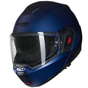 Casque de moto modulable Nolan N120-1 Classico Nobile N-COM 313 bleu