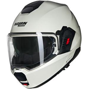 Casque de moto modulable Nolan N120-1 Classico Nobile N-COM 320 blanc