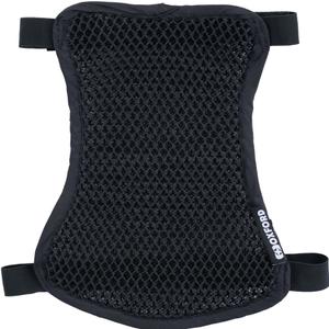 Coussin de ventilation au-dessus de la selle passager et selle enduro Oxford Cool Seat Pillion And Enduro noire
