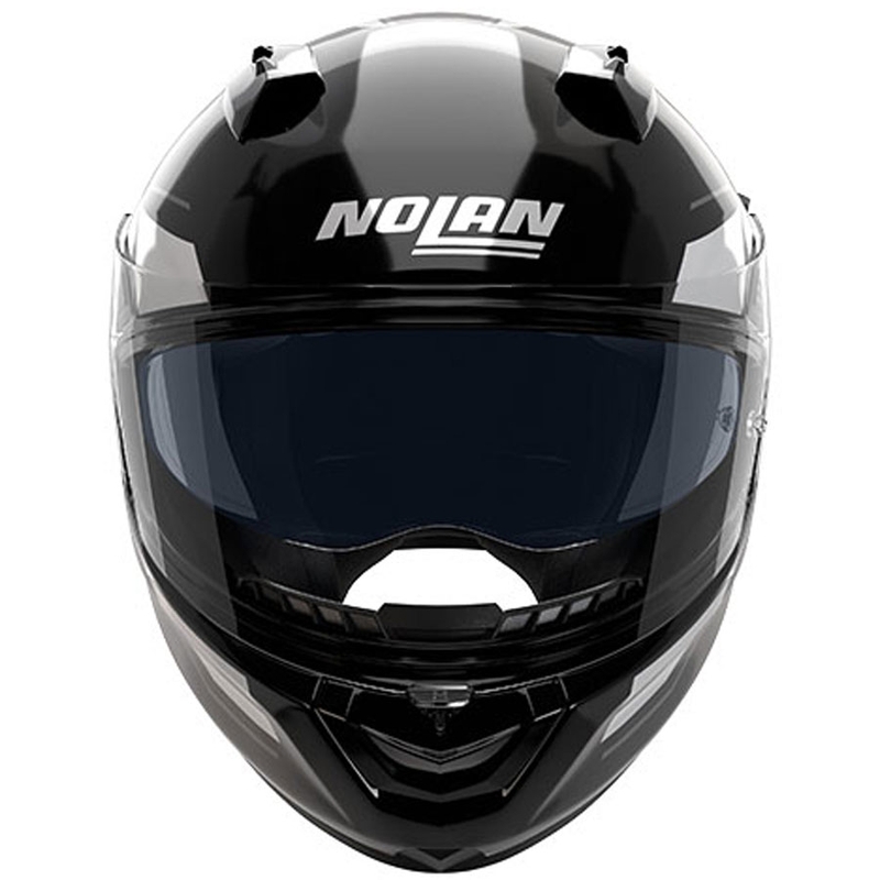 Casque intégral de moto Nolan N60-6 Sincrono 353 noir et blanc