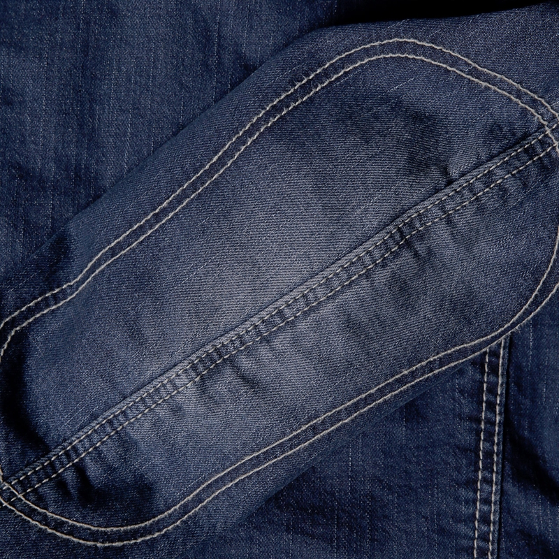 Veste de moto PMJ Miami bleue soldes