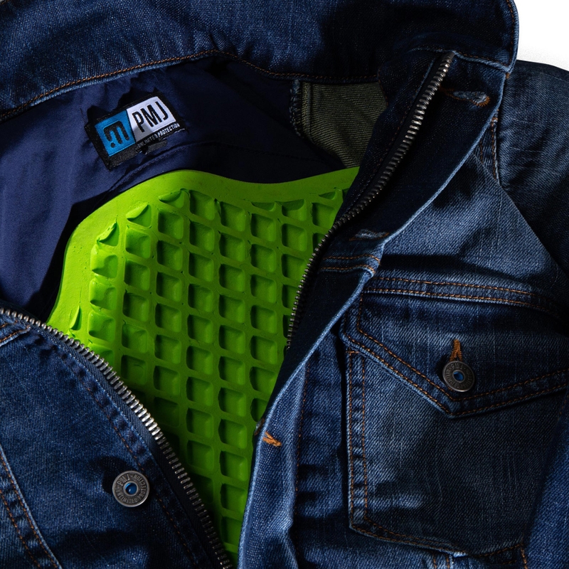 Protection dorsale PMJ pour homme, verte soldes