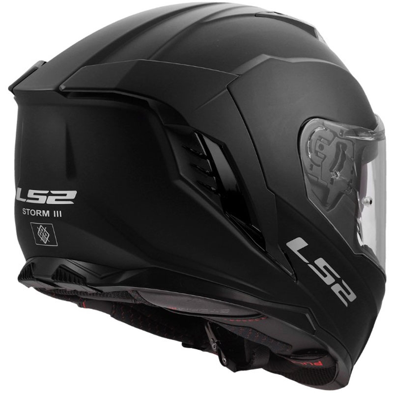 Casque intégral moto LS2 FF818 Storm III Noir mat uni