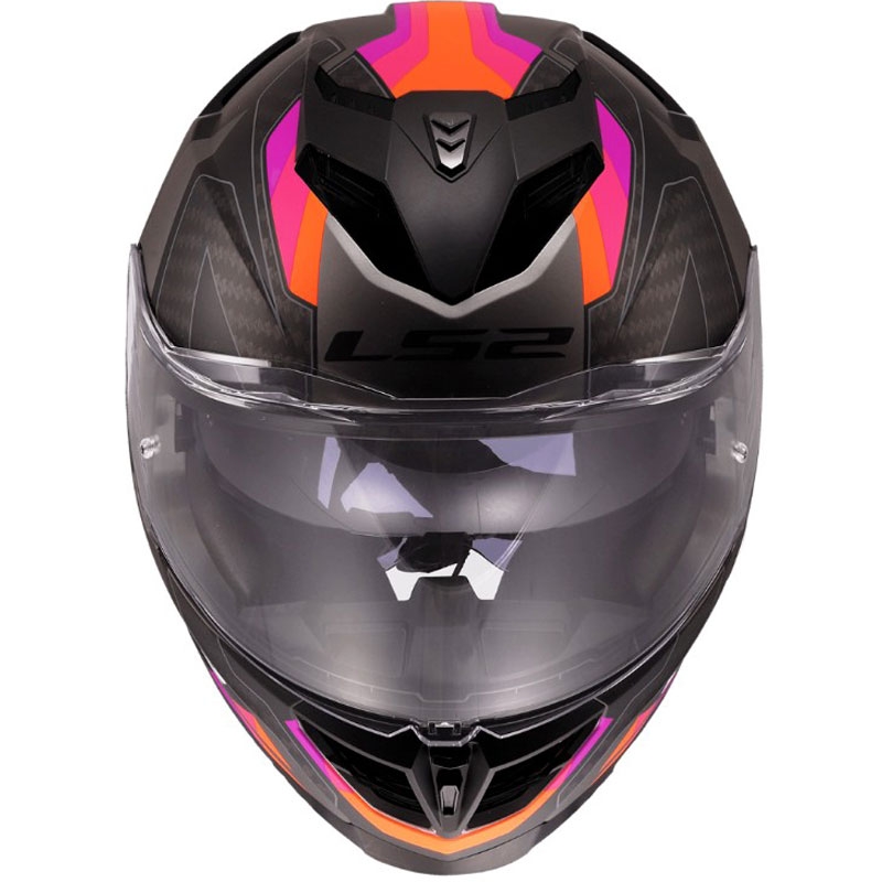 Casque intégral de moto LS2 FF818 Storm III Sports gris-violet mat