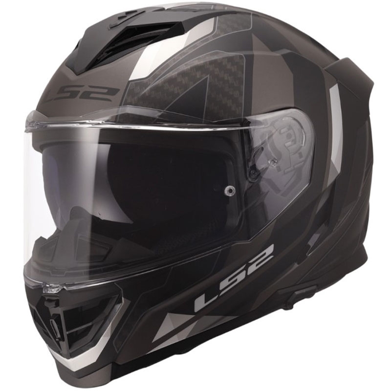 Casque intégral de moto LS2 FF818 Storm III Sports noir-gris mat
