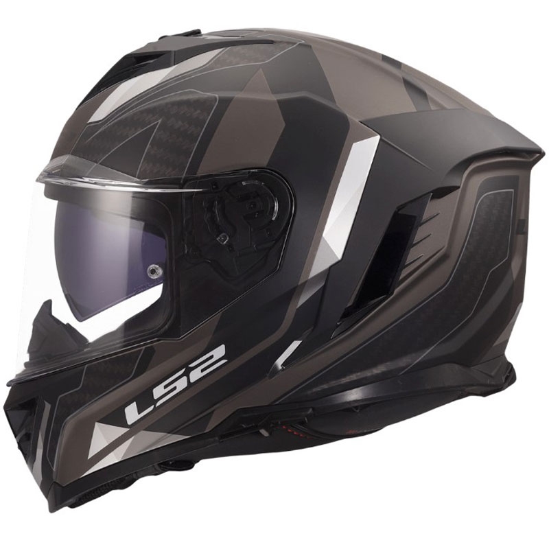 Casque intégral de moto LS2 FF818 Storm III Sports noir-gris mat
