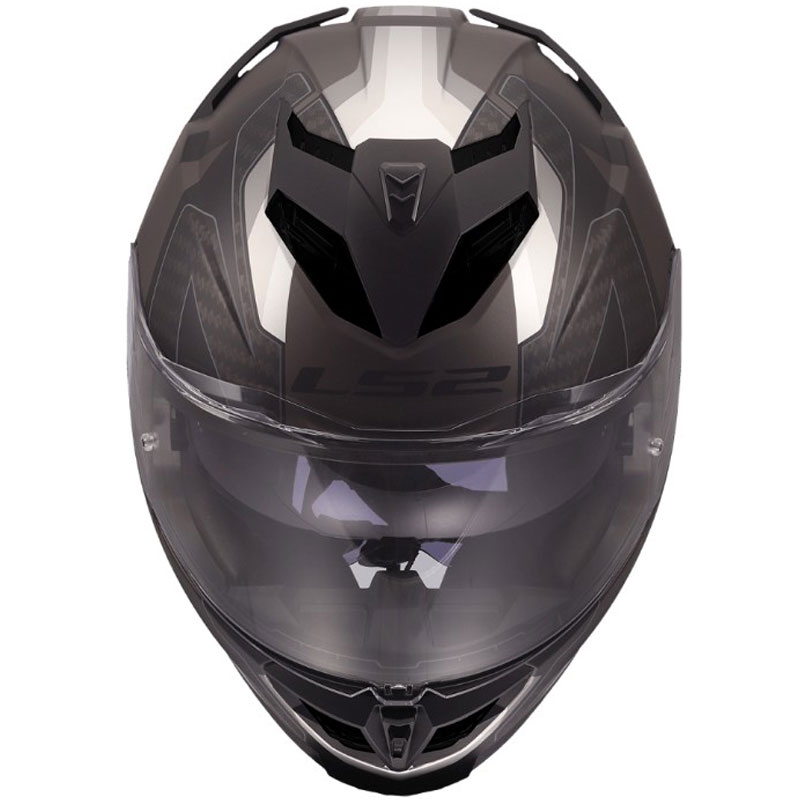 Casque intégral de moto LS2 FF818 Storm III Sports noir-gris mat