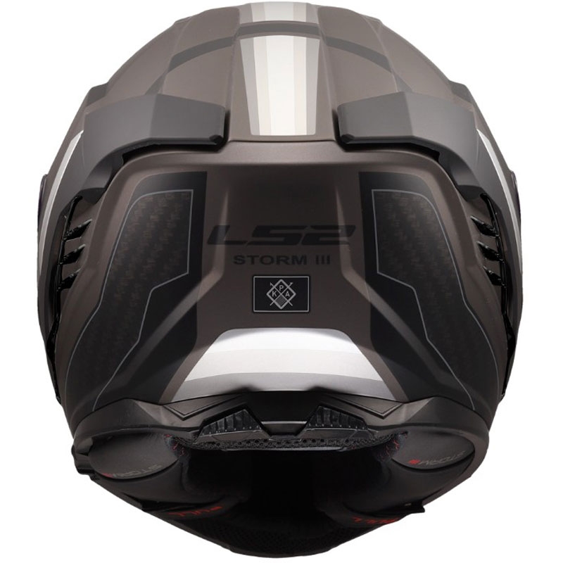 Casque intégral de moto LS2 FF818 Storm III Sports noir-gris mat