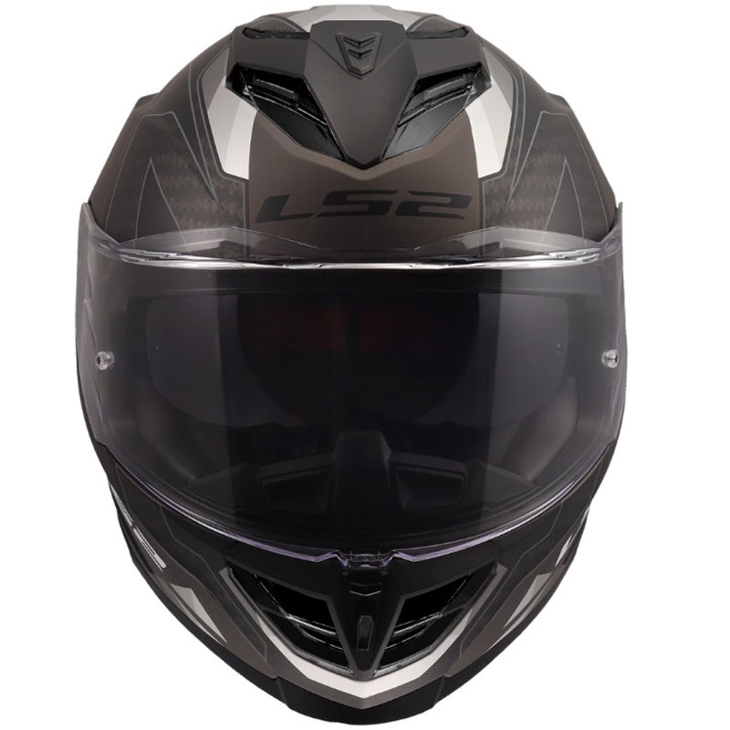 Casque intégral de moto LS2 FF818 Storm III Sports noir-gris mat