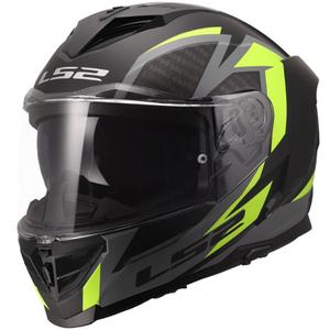 Casque intégral de moto LS2 FF818 Storm III Dynamo noir-jaune