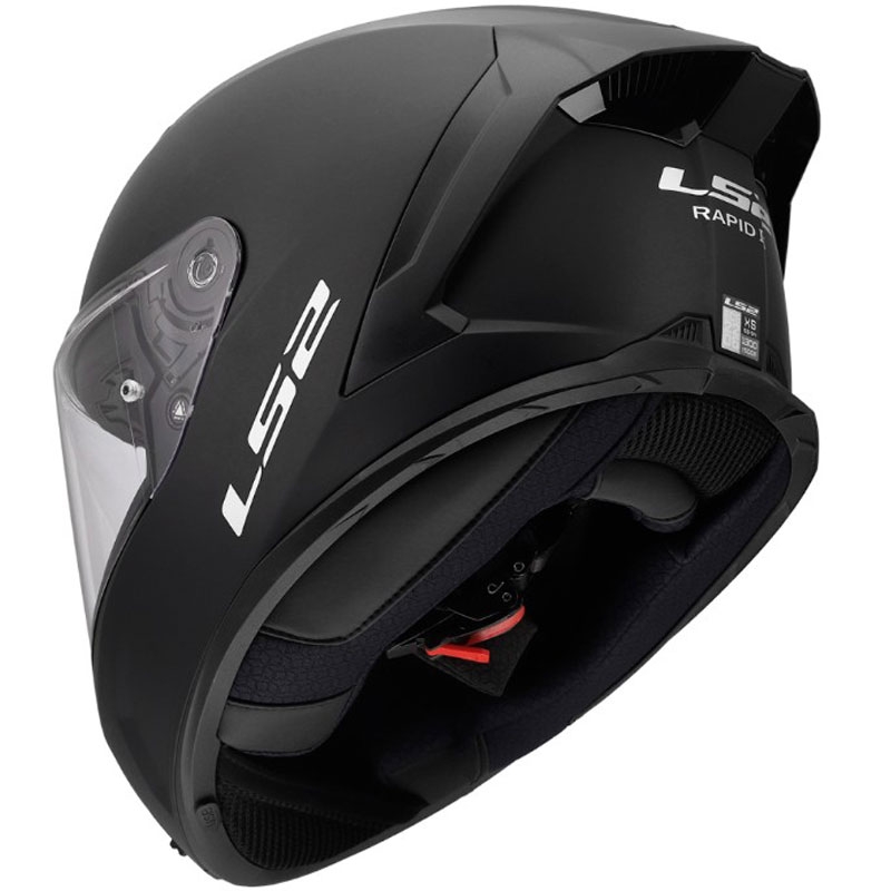 Casque intégral de moto LS2 FF820 Rapid III Noir mat uni