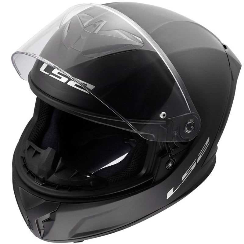 Casque intégral de moto LS2 FF820 Rapid III Noir mat uni