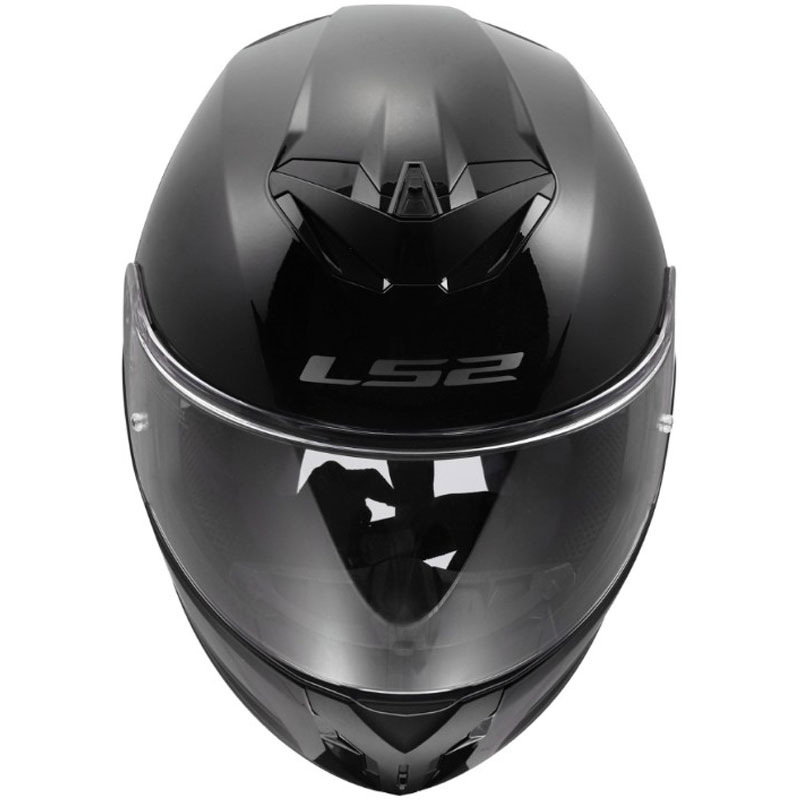 Casque intégral de moto LS2 FF820 Rapid III Noir brillant uni
