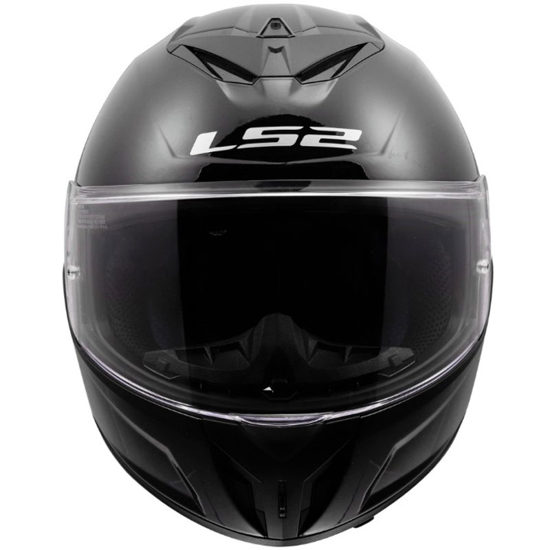 Casque intégral de moto LS2 FF820 Rapid III Noir brillant uni