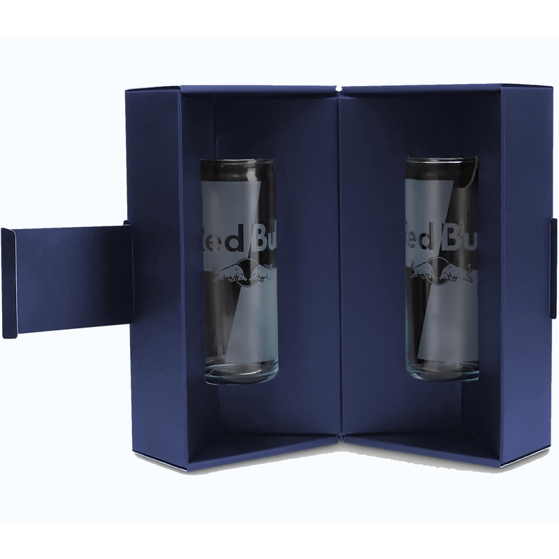 Lot de 2 verres Red Bull de 250 ml