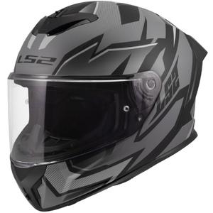 Casque intégral de moto LS2 FF820 Rapid III Xtrem noir-gris mat