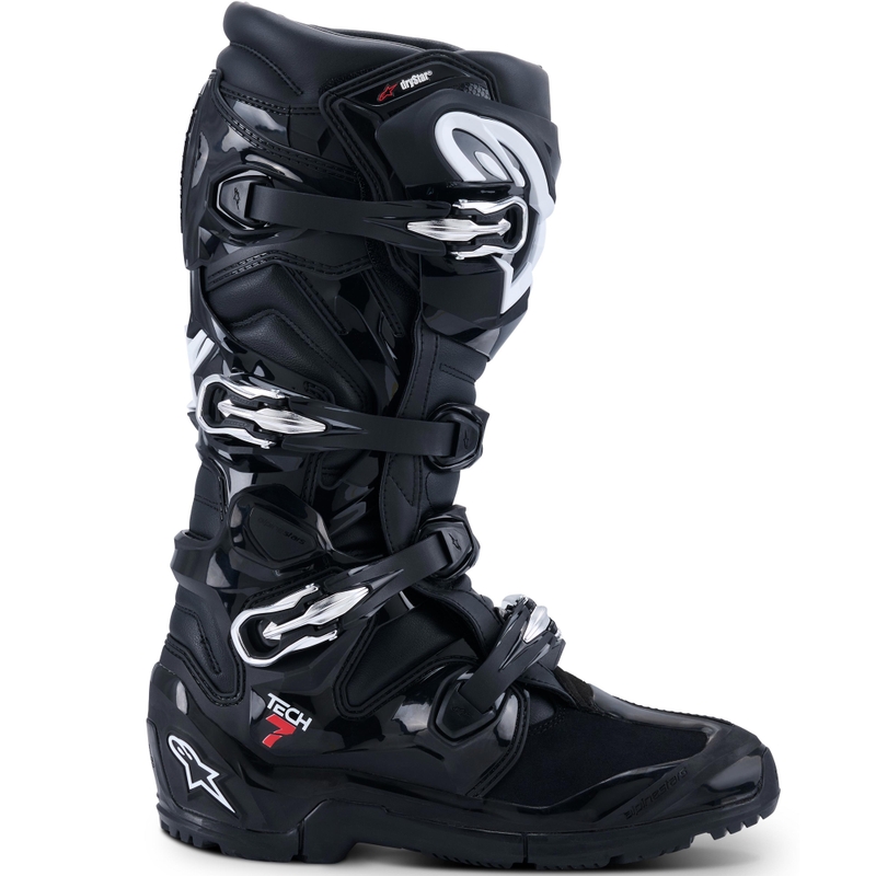 Bottes de moto Alpinestars Tech 7 Enduro Drystar noires