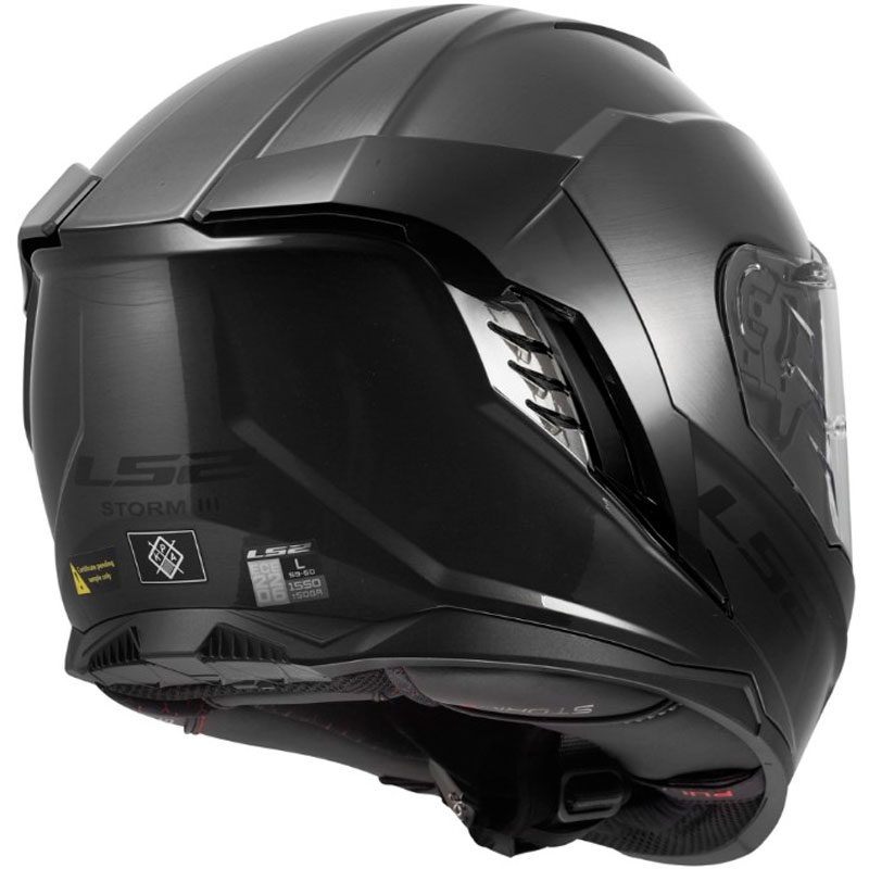 Casque intégral moto LS2 FF818 Storm III Jeans en titane