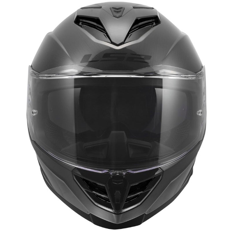 Casque intégral moto LS2 FF818 Storm III Jeans en titane
