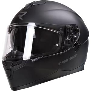 Casque moto intégral Street Racer Magna noir mat