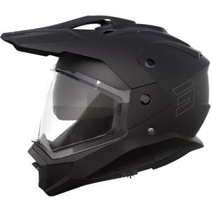 Casque Enduro Shot Trek noir mat