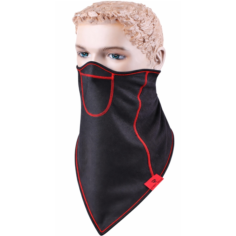 Tour de cou Street Racer noir et rouge