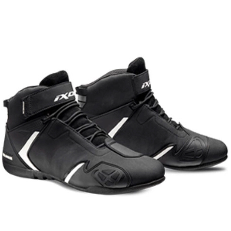 Bottes moto IXON Gambler WP noir-blanc