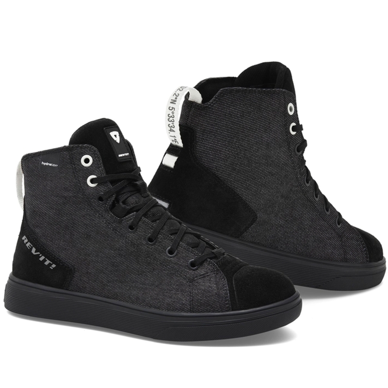 Bottes de moto Revit Delta H2O pour femme, noires