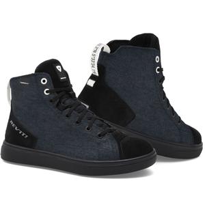 Bottes de moto Revit Delta H2O pour femmes, bleu foncé