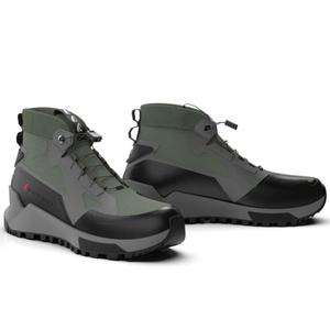 Bottes de moto Forma Kumo vert-noir-gris