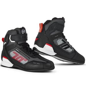Bottes de moto SEVENTY DEGREES SD-BR2 Veloce noir-rouge