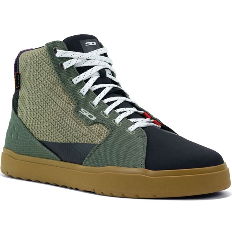 SIDI ARX Air bottes de moto vert-noir-marron