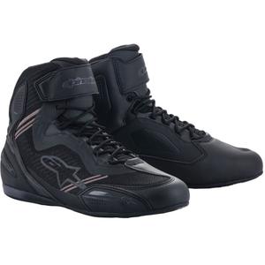 Bottes de moto Alpinestars Faster 3 Rideknit Noir-Noir