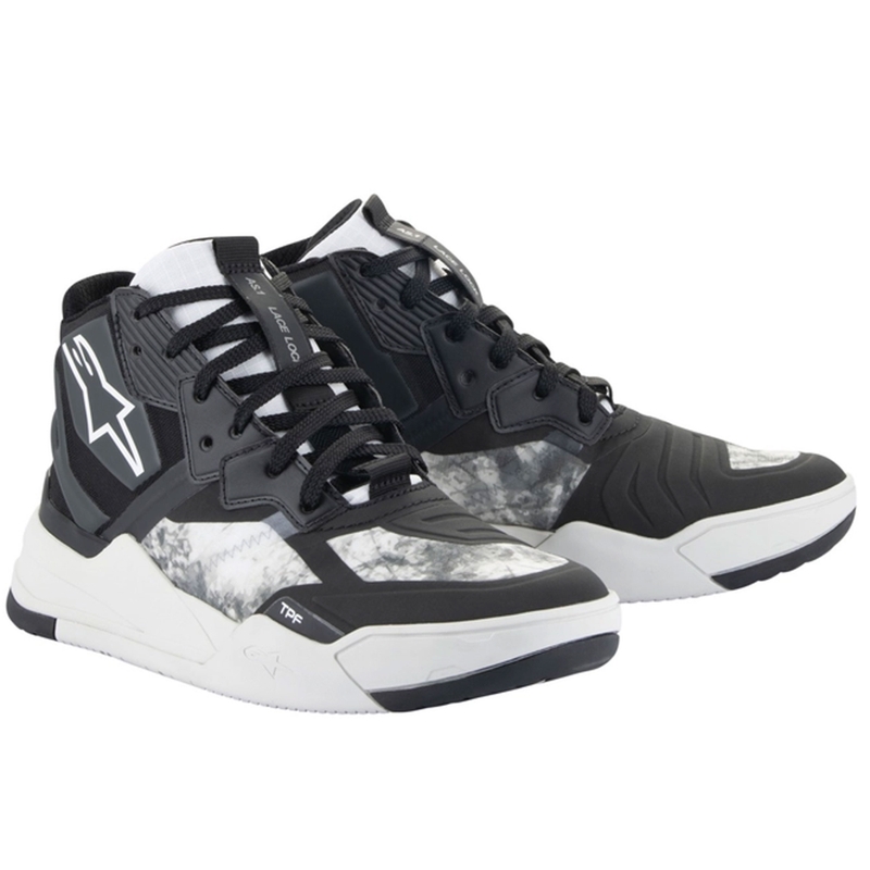 Bottes de moto Alpinestars Speedflight noir-gris-blanc