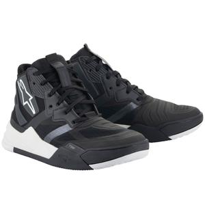 Bottes de moto Alpinestars Speedflight noires et blanches