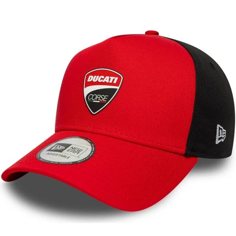 Casquette Ducati Corse 9FORTY avec logo rouge et noir