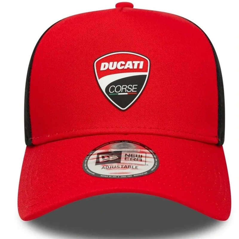 Casquette Ducati Corse 9FORTY avec logo rouge et noir