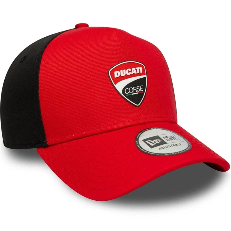 Casquette Ducati Corse 9FORTY avec logo rouge et noir