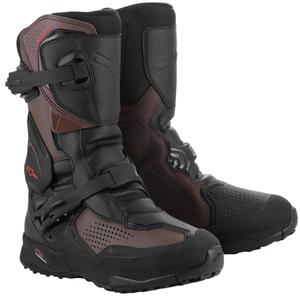 Bottes de moto Alpinestars XT-8 GORE-TEX noir et marron