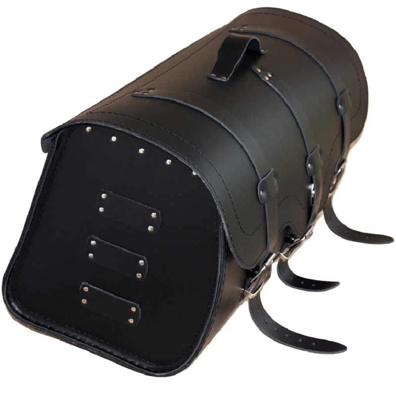 Étui de moto en cuir avec serrure RSA K165 noir