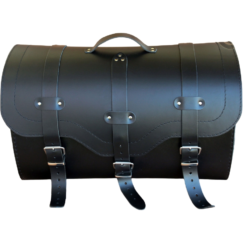 Étui de moto en cuir avec serrure RSA K155 noir