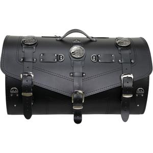 Étui de moto en cuir avec serrure RSA K183 noir