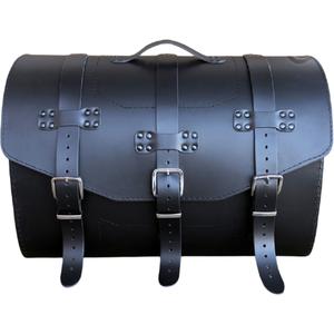 Étui de moto en cuir avec serrure RSA K451 noir