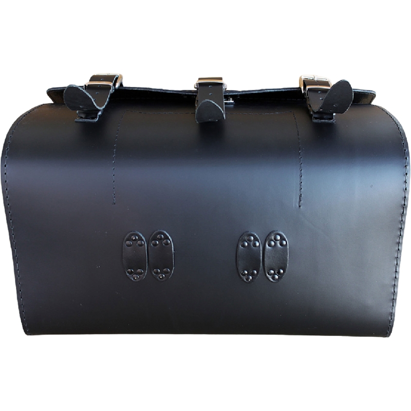 Étui de moto en cuir avec serrure RSA K451 noir