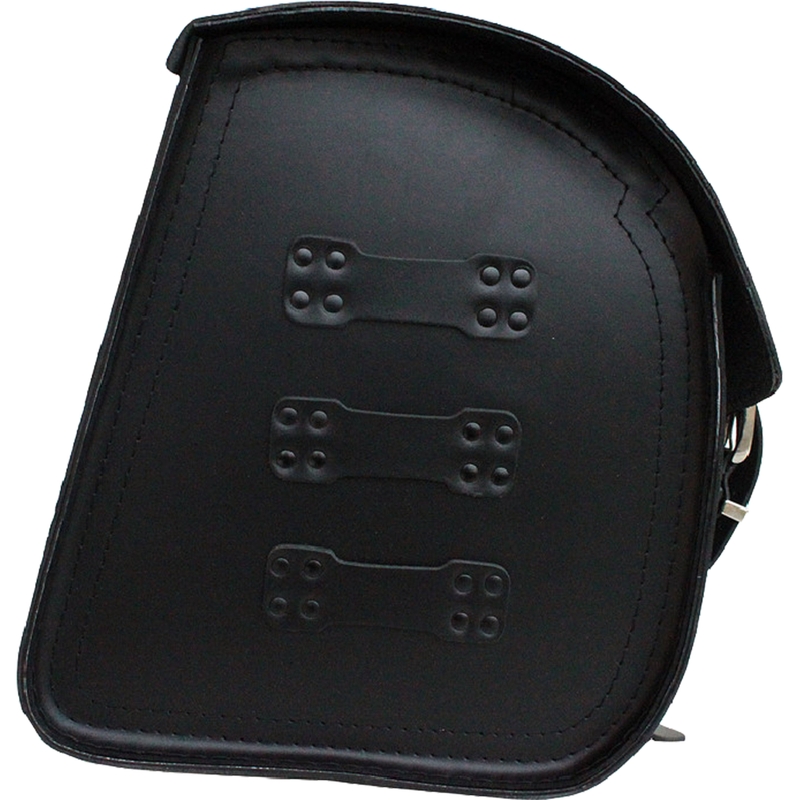 Étui de moto en cuir avec serrure RSA K461 noir