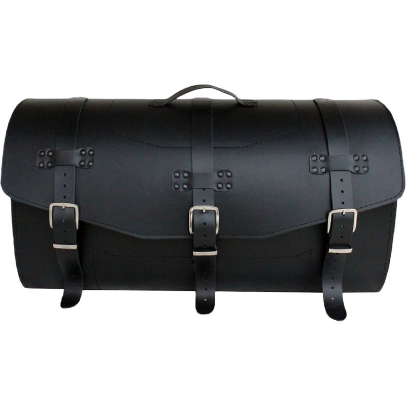 Étui de moto en cuir avec serrure RSA K461 noir